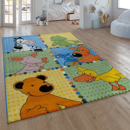 Kinder-Teppich Die Lieben Sieben-Design