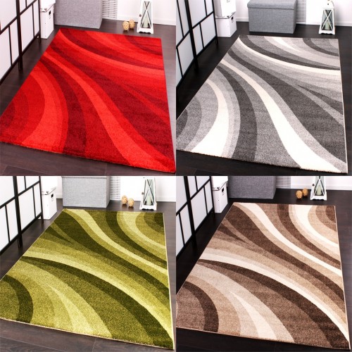 Moderner Designer Webteppich Gemustert - Teppich in versch. Grössen und Farben