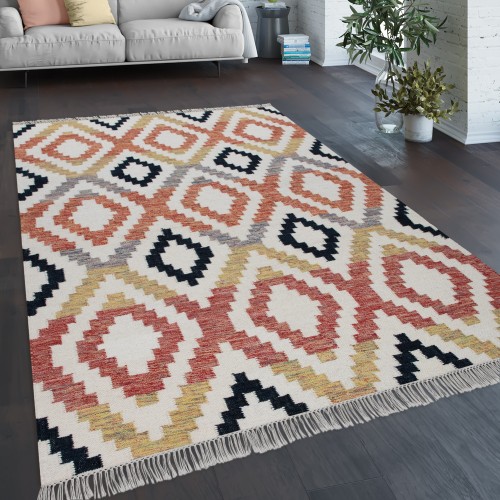 Teppich Wohnzimmer Geometrisches Muster