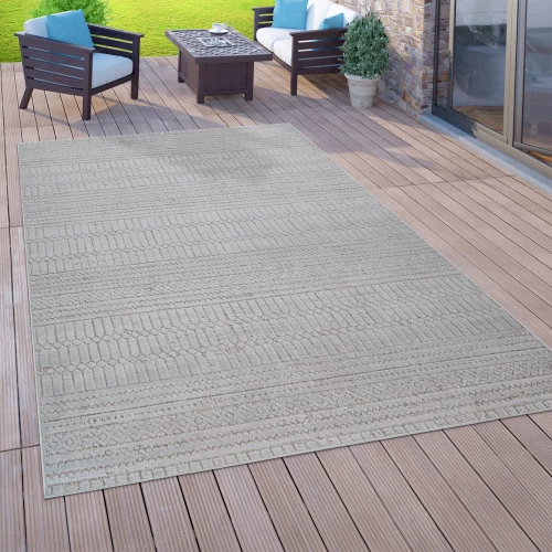 In- & Outdoor-Teppich 3-D-Design Balkon Terrasse
