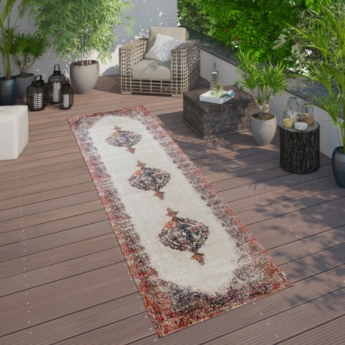 In- & Outdoor Teppich Für Terrassen Orientalisch