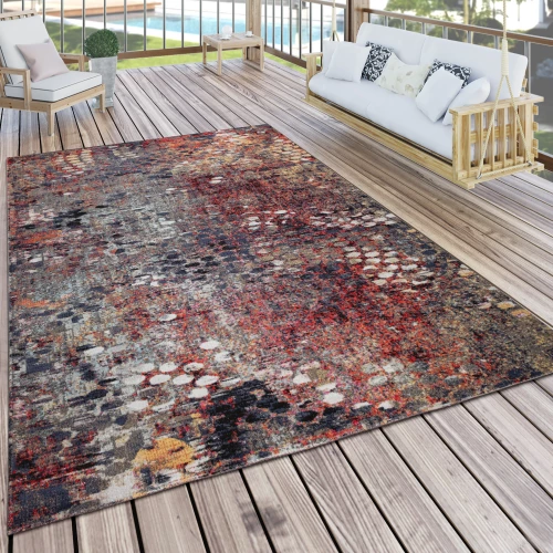 In- & Outdoor Teppich Für Terrassen Abstrakt