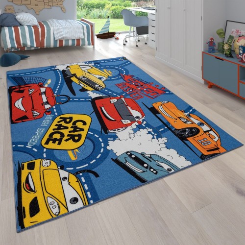 Kinder-Teppich Wendbarer Straßenteppich