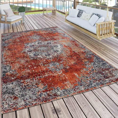 In- & Outdoor Teppich Für Terrassen Orient Muster